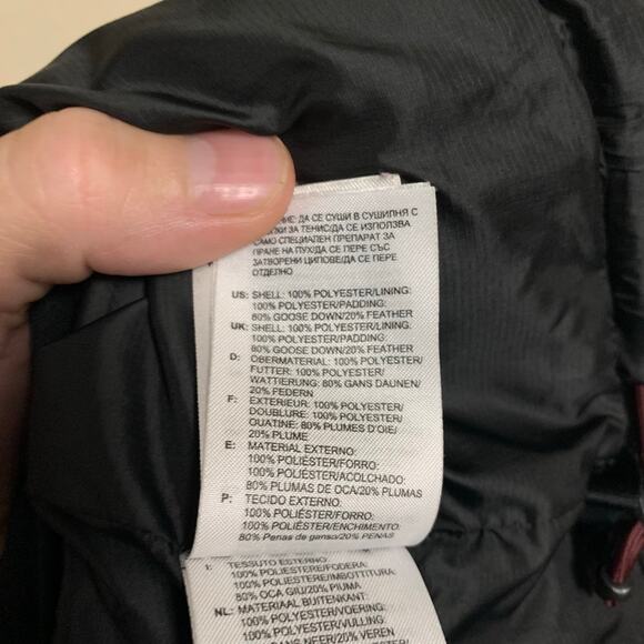 Adidas 600Fill Quilted Puffer Goose Down Jacket Womens Size M - Picture 6 of 10